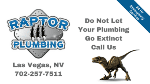 Raptor Plumbing | Las Vegas | 702-257-7511